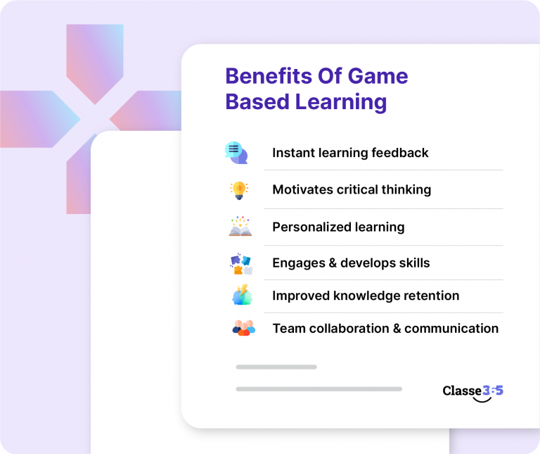 Benefits of Game Based Learning